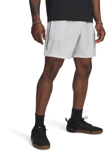 Under Armour Sportshorts "Tech Woven Wordmark Shorts" in Grau
