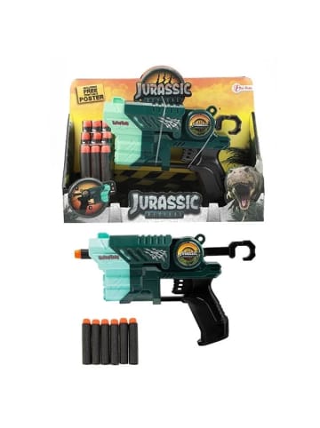 Toi-Toys Pistole mit 9 Schaumstoffkugeln mit Dinosaurier Motiv 6 Jahre