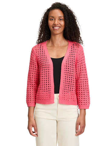 Betty Barclay Casual-Strickjacke mit Effektgarn in Calypso Coral