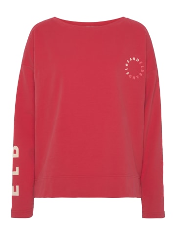 ELBSAND Sweatshirt in rot