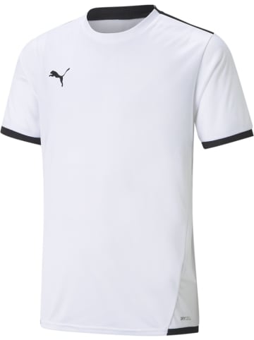 Puma Sportshirt "TeamLIGA Jersey Jr" in Weiß