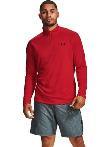 Under Armour Longsleeve "Tech" in Rot