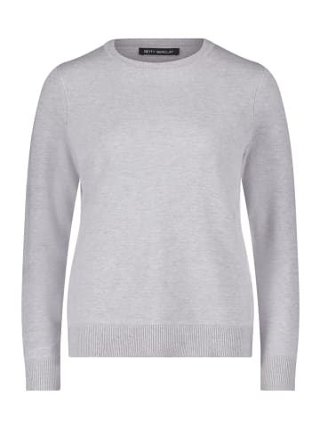 Betty Barclay Basic-Strickpullover in Grau