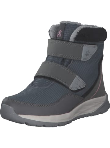 Jack Wolfskin Winterstiefeletten in pebble grey/off-white