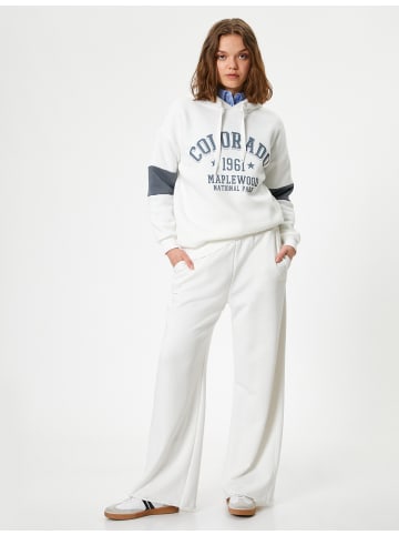 KOTON Sweatshirt in Ekru