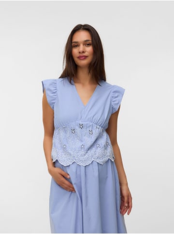 mama licious Bluse in Brunnera Blue