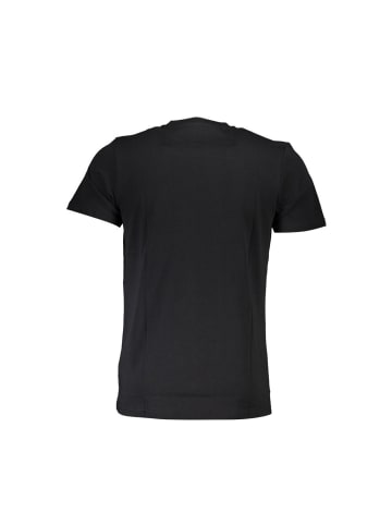 cavalli CLASS Schwarzes Baumwoll-T-Shirt