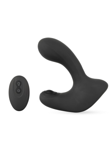 Rebel Analplug RC B-Plug with 3 functions in schwarz