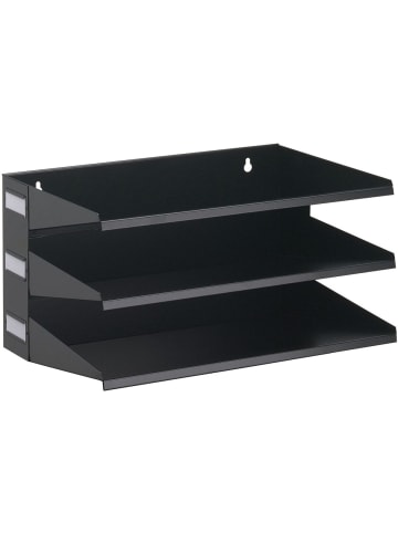 Durable Postsortieranlage Sortierreck 3 Fächer 360x205x250mm schwarz