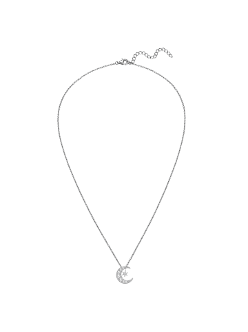 Rafaela Donata Kette Mond/Stern aus Sterling Silber mit Zirkonia in silber