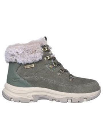 Skechers Damen Winterschuhe warm TREGO - SNOW WORRIES in Grün