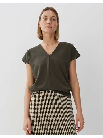 Someday V-Kragen T-Shirt für Damen in Grün