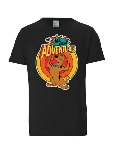 Logoshirt T-Shirt Scooby Doo in schwarz