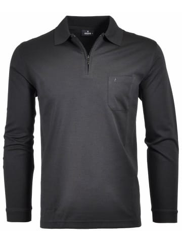 Ragman Poloshirt für Herren in schwarz