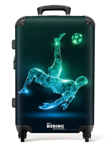 NoBoringSuitCases Suitcase, Koffer, Reisekoffer Fallrückzieher