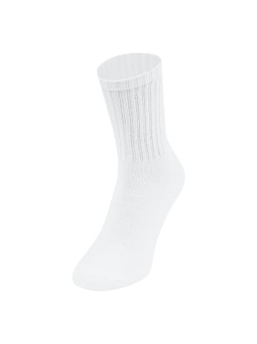 Jako Socken 6er-Set gepolsterte Fersen- und Zehenbereich in Weiß-2