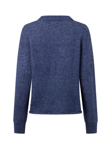 Marie Lund Strickpullover in indigo - 0006
