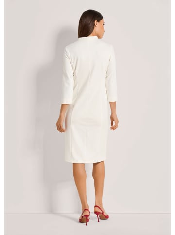 MADELEINE Kleid mit 3/4-Ärmeln in wollweiß
