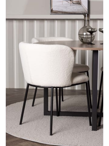 ebuy24 Essgruppe Durango 22 (5-teilig) Nussbaum 120 x 120 cm