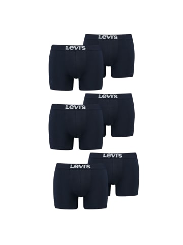 Levi´s Boxershorts 6er Pack in Navy