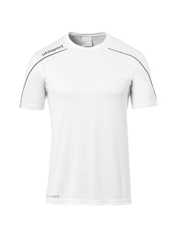 uhlsport  Trainings-T-Shirt STREAM 22 in weiß/schwarz