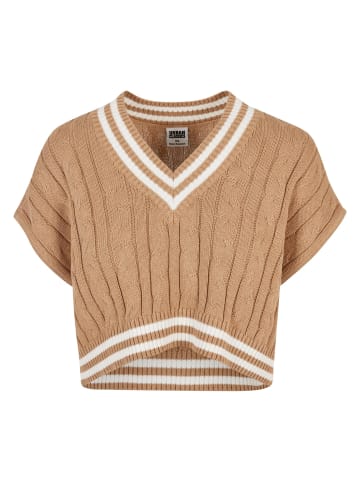Urban Classics Urban Classics Gestrickter Rundhalsausschnitt in unionbeige