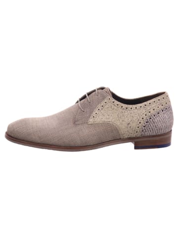 Floris van Bommel Herrenschnurschuhe halb elegant sportlicher Boden Floris Dressed Naturel Printe