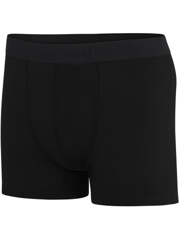 normani 12 Herren Viskose-Boxershorts in Schwarz