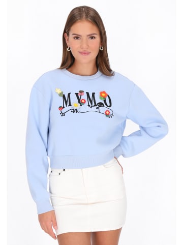 myMo Women Sweatshirt in light blue