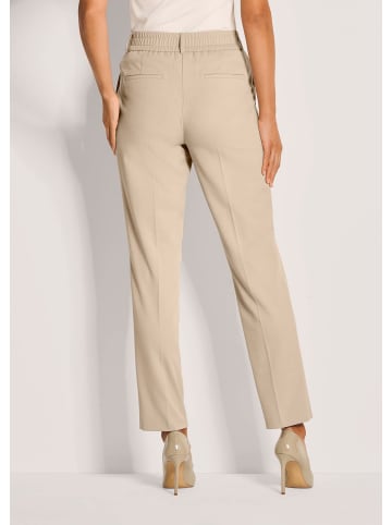 MADELEINE Konische Businesshose mit Stretch-Komfort in beige