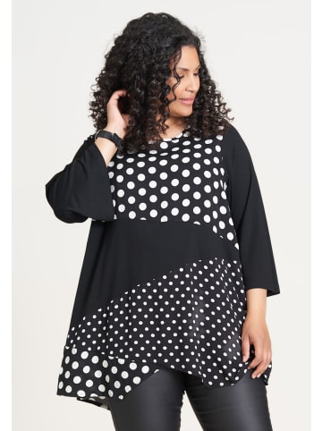 Studio Tunika Sophie in Black with white dots