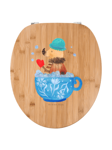 Mr. & Mrs. Panda Toilettenbrille Nachtfalter Schaumbad ohne Spruch in Braun