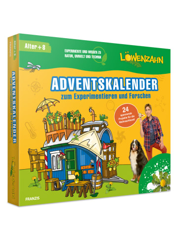 FRANZIS Löwenzahn Adventskalender zum Experimentieren und Forschen