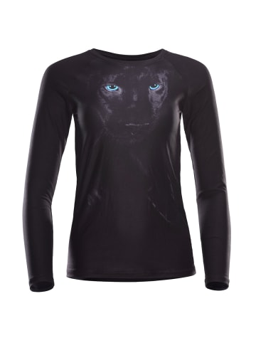 Winshape Functional Light and Soft Long Sleeve Top AET120LS in panther/schwarz