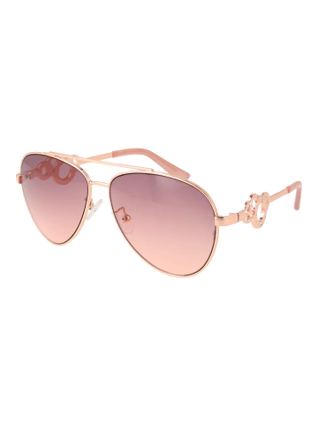 Guess Sonnenbrille Flieger Rose Gold
