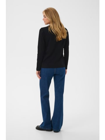 CULTURE Langarm-Shirt CUnorina Relaxed fit in Black