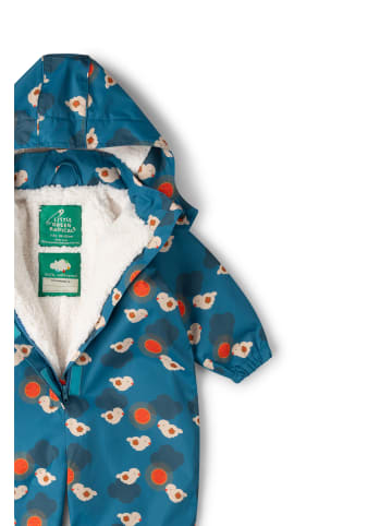 Little Green Radicals Wasserdichter Winteranzug aus recyceltem Material in Blau