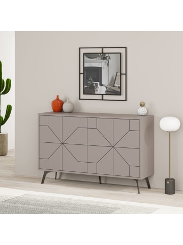 CALICOSY Sideboard DUNE in Mol - (W) 123 x (H) 62,4 x (L) 35 cm