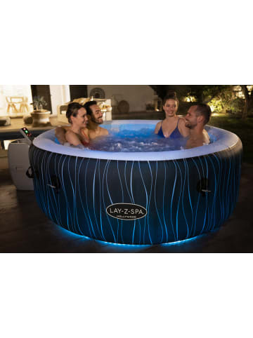 Bestway LAY-Z-SPA LED-Whirlpool - Hollywood AirJet in schwarz
