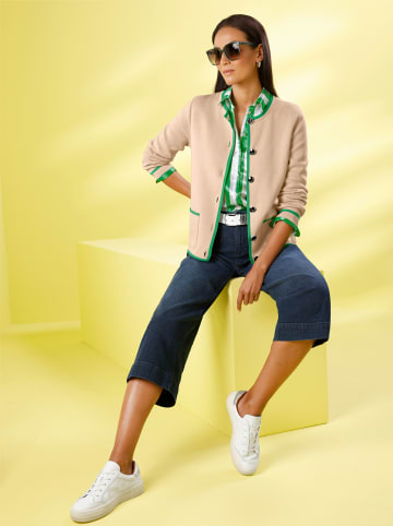 Heine Feinstrickjacke in sand