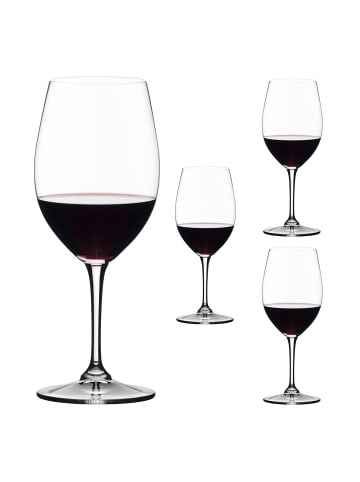 Riedel (Gläser) 4 er-Set Vivant Rotweingläser in Transparent