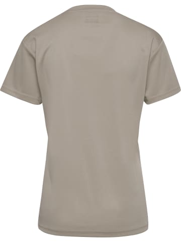 Hummel Hummel T-Shirt Hmlactive Multisport Damen Atmungsaktiv Feuchtigkeitsabsorbierenden in CHATEAU GRAY