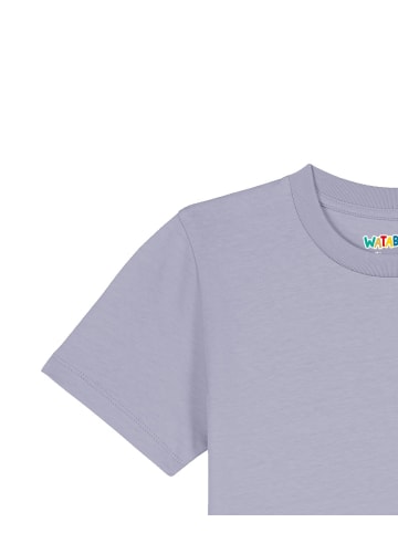 wat? Apparel T-Shirt Pink Heart in Lavender