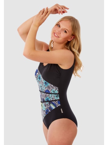 BECO the world of aquasports Badeanzug BECO-Lady-Collection Classic Swimsuit in schwarz-bunt