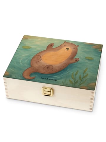 Mr. & Mrs. Panda Teebeutel Aufbewahrung Otter Umarmen Design ohn... in Weiß