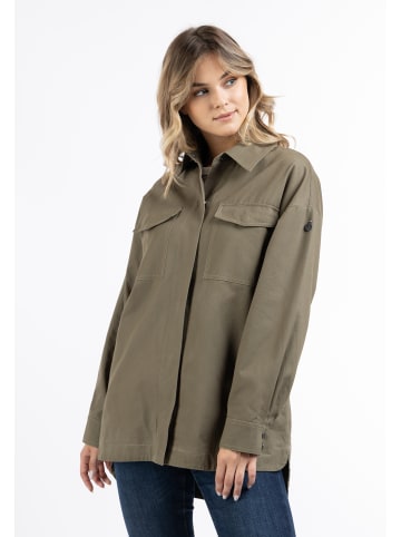 DreiMaster Damen Übergangsjacke in Oliv