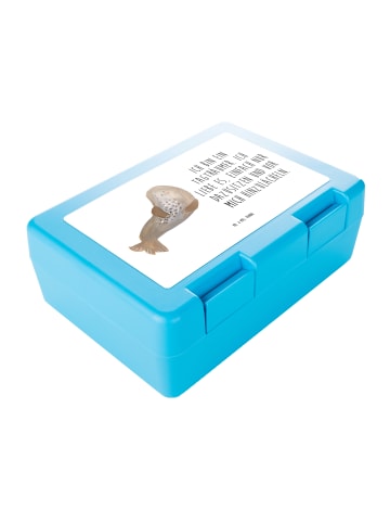 Mr. & Mrs. Panda Snackbox Robbe Lachen mit Spruch in Weiß