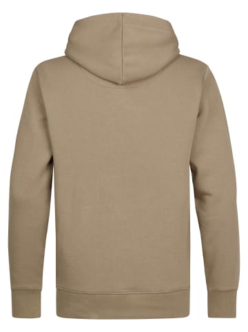 Petrol Industries Hoodie mit Grafik-Print millview in Braun