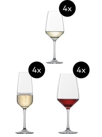 Schott Zwiesel 12er Set Gläser-Set Tulip in transparent
