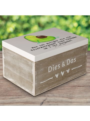 Mr. & Mrs. Panda Box Mutige Hebamme mit Spruch in Grau Pastell